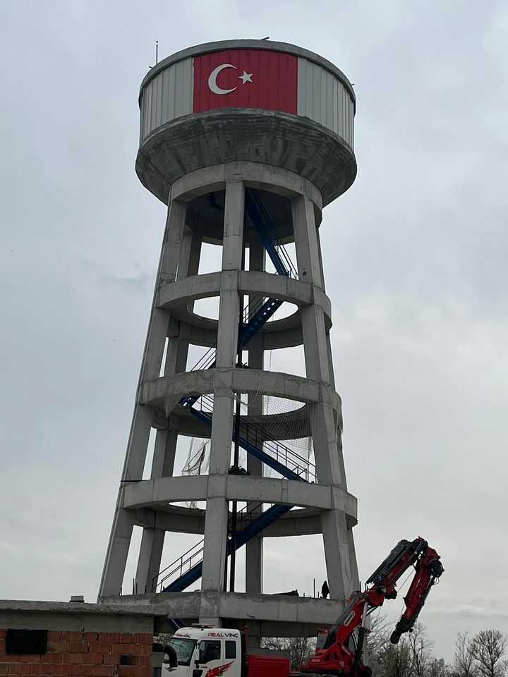 Tarihi Projemiz olan Yeni Su Depomuz Faaliyete Geçti.