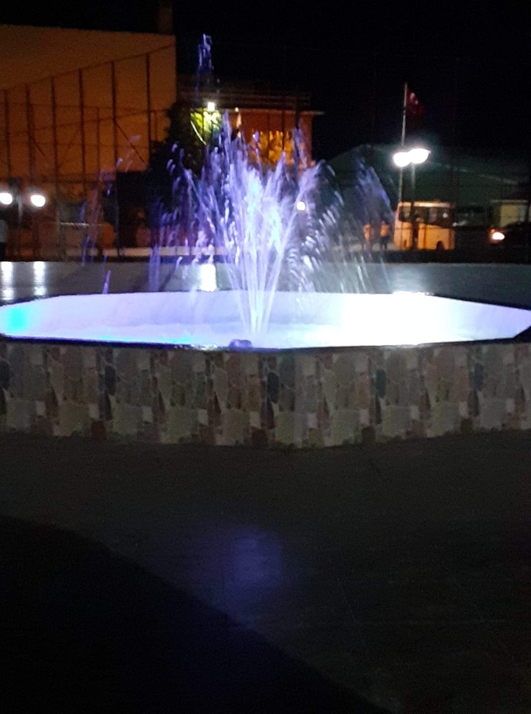 Belde Girişi Parkına Havuz Yapımı
