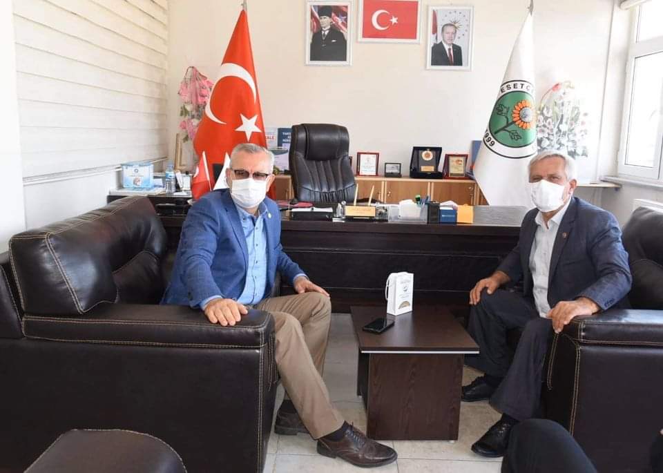 Keşan Belediye Başkanı Mustafa Helvacıoğlu'nun Ziyareti