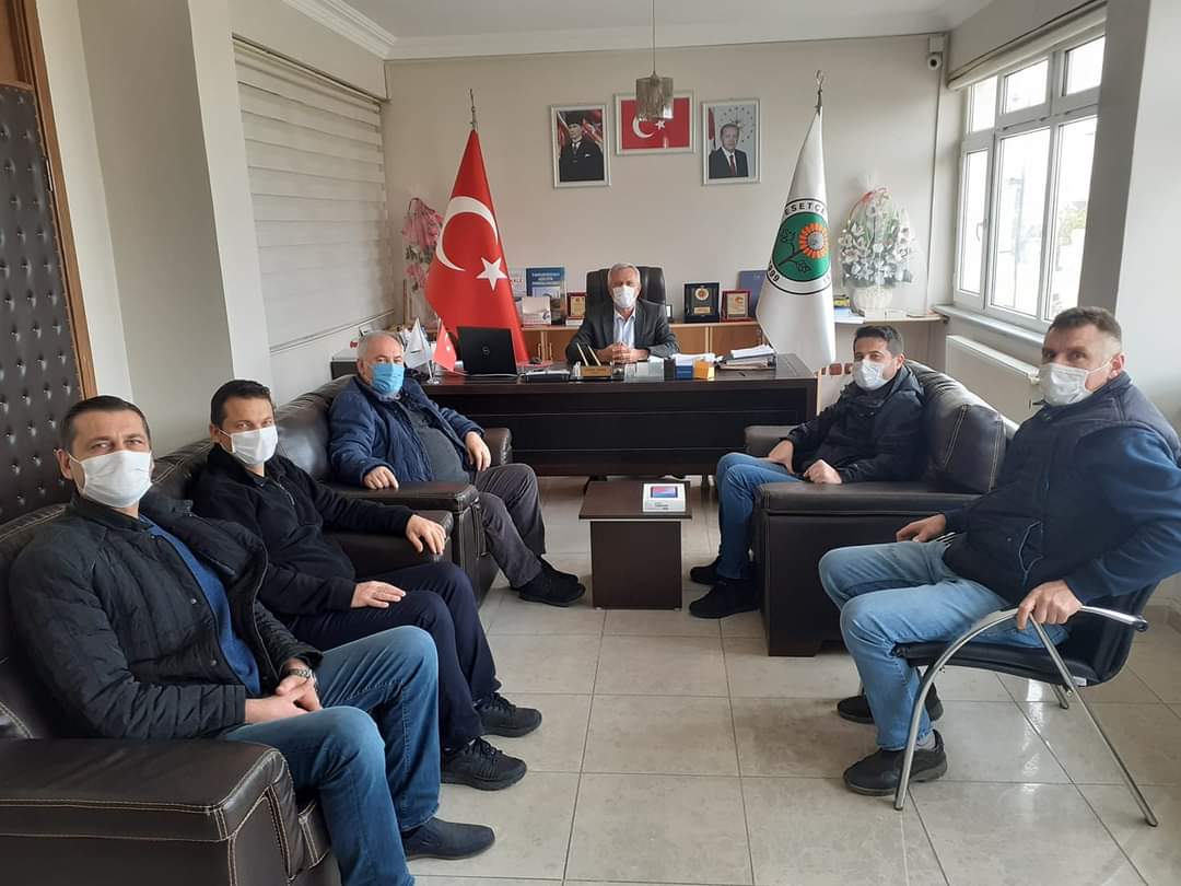 İpsala Meslek Yüksekokul Müdürünün Belediyemizi Ziyareti