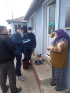 Yaşlılarımıza Destek ve Dezenfekte İşlerine Devam Ediliyor.