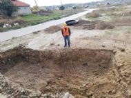 Beldemize Doğalgaz için İlk Kazma Vuruldu