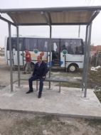 Beldemiz Ana Yol Kenarında Yolcu Bekleme Kabini Tamamlandı.