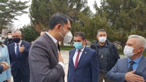 Edirne'de Çevre ve Şehircilik Bakanımızı Karşıladık.