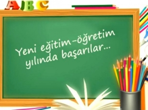 Eğitim Öğretim Yılınız Kutlu Olsun.