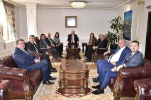 Valimiz Sayın Ekrem CANALP'e Ziyarette Bulunduk