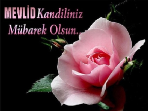 Mevlit Kandiliniz Mübarek Olsun.