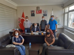 500 Tonluk Su Deposu için İhaleyi Alan Firmaya Yer Teslimi