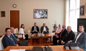 Aile, Çalışma ve Sosyal Hizmetler Bakanımız Sayın Fatma Betül Sayan Kaya'yı ziyaret ettik.